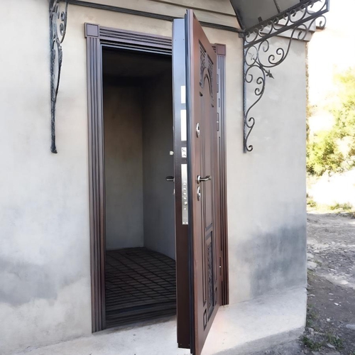 Термодверь с плитой МДФ