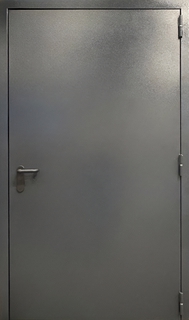 Однопольная огнеустойчивая дверь EI-60 с порошковой покраской