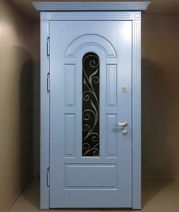 Дверь МДФ RAL с карнизом